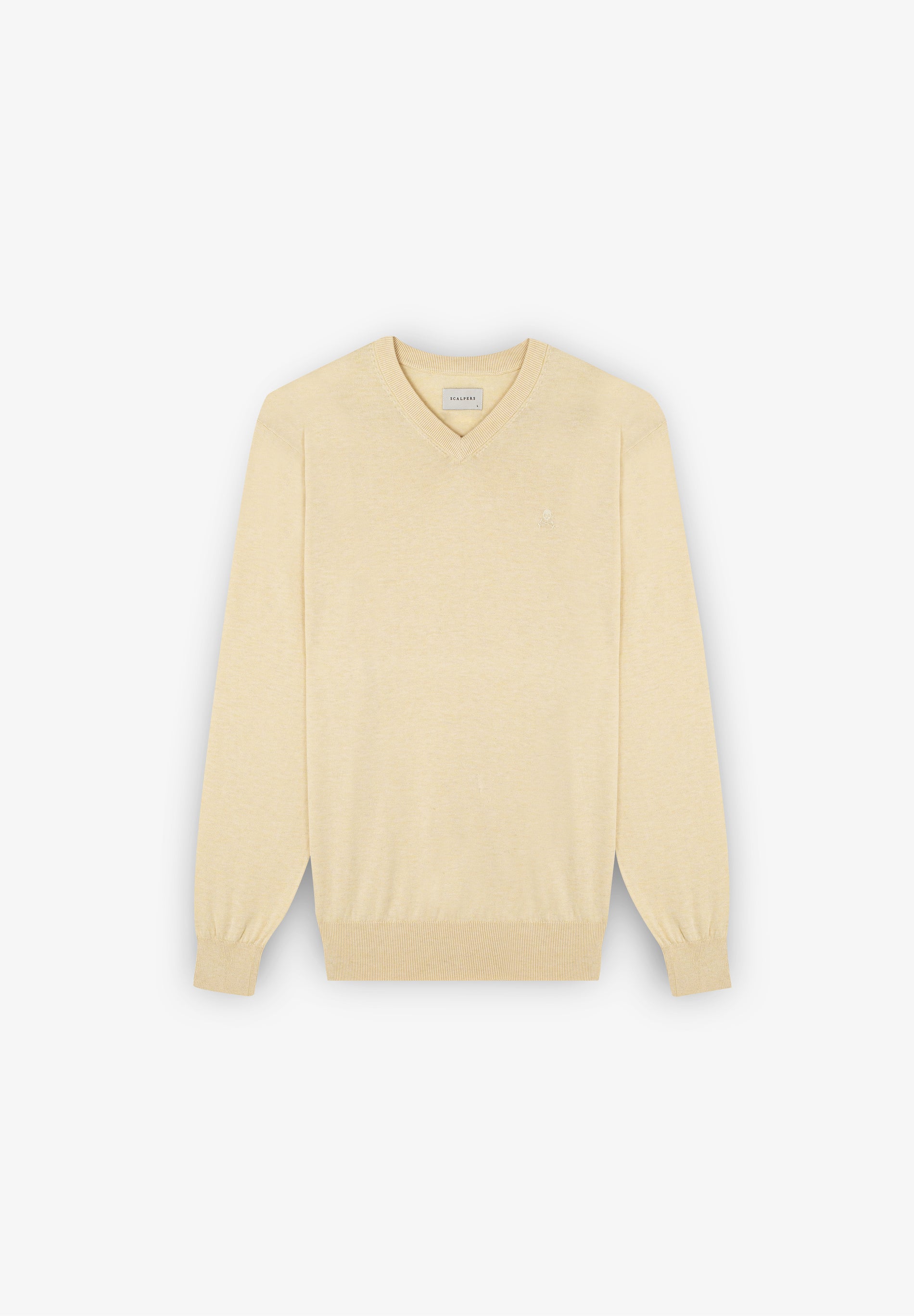 SKULL V NECK
