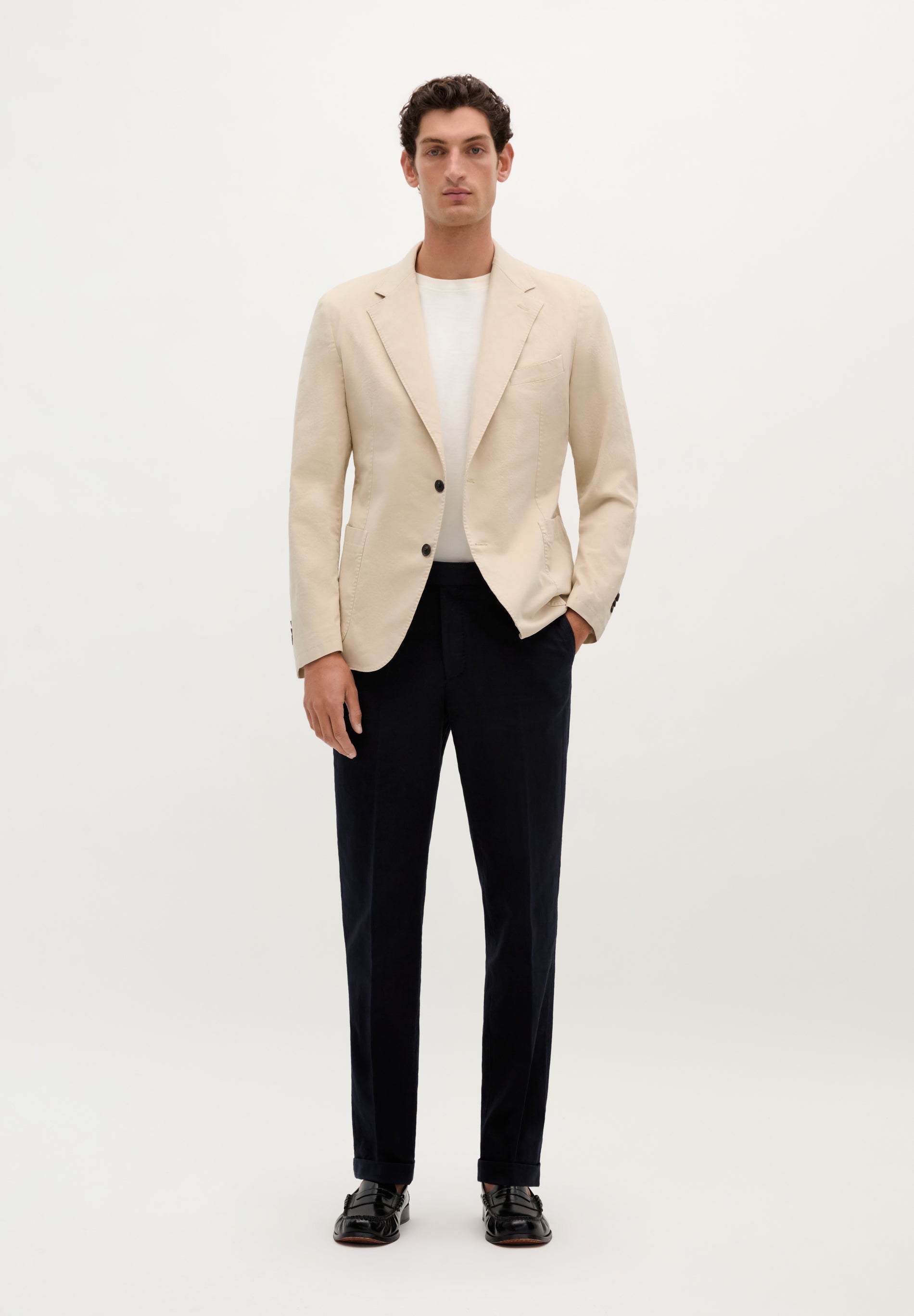 LIGHTWEIGHT COTTON BLAZER