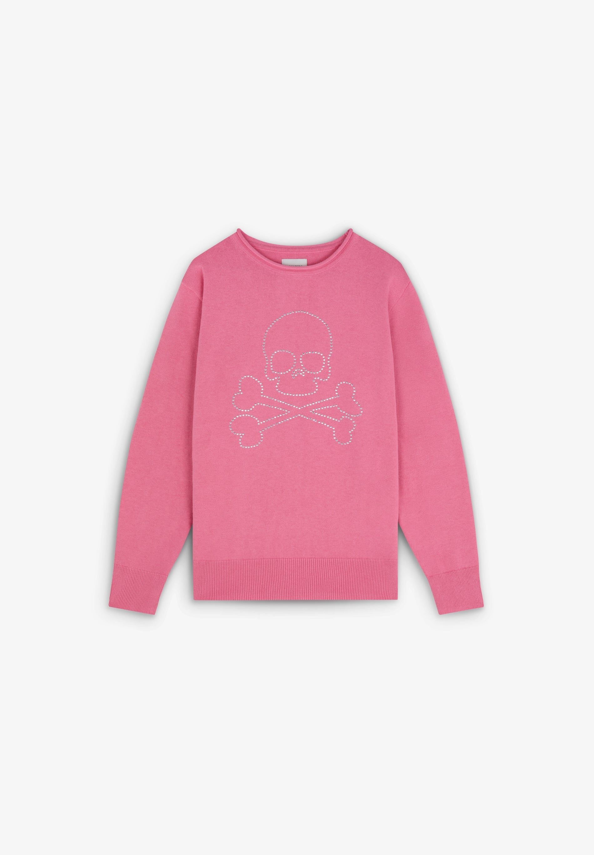 CHUNKY KNIT SHINY SWEATER
