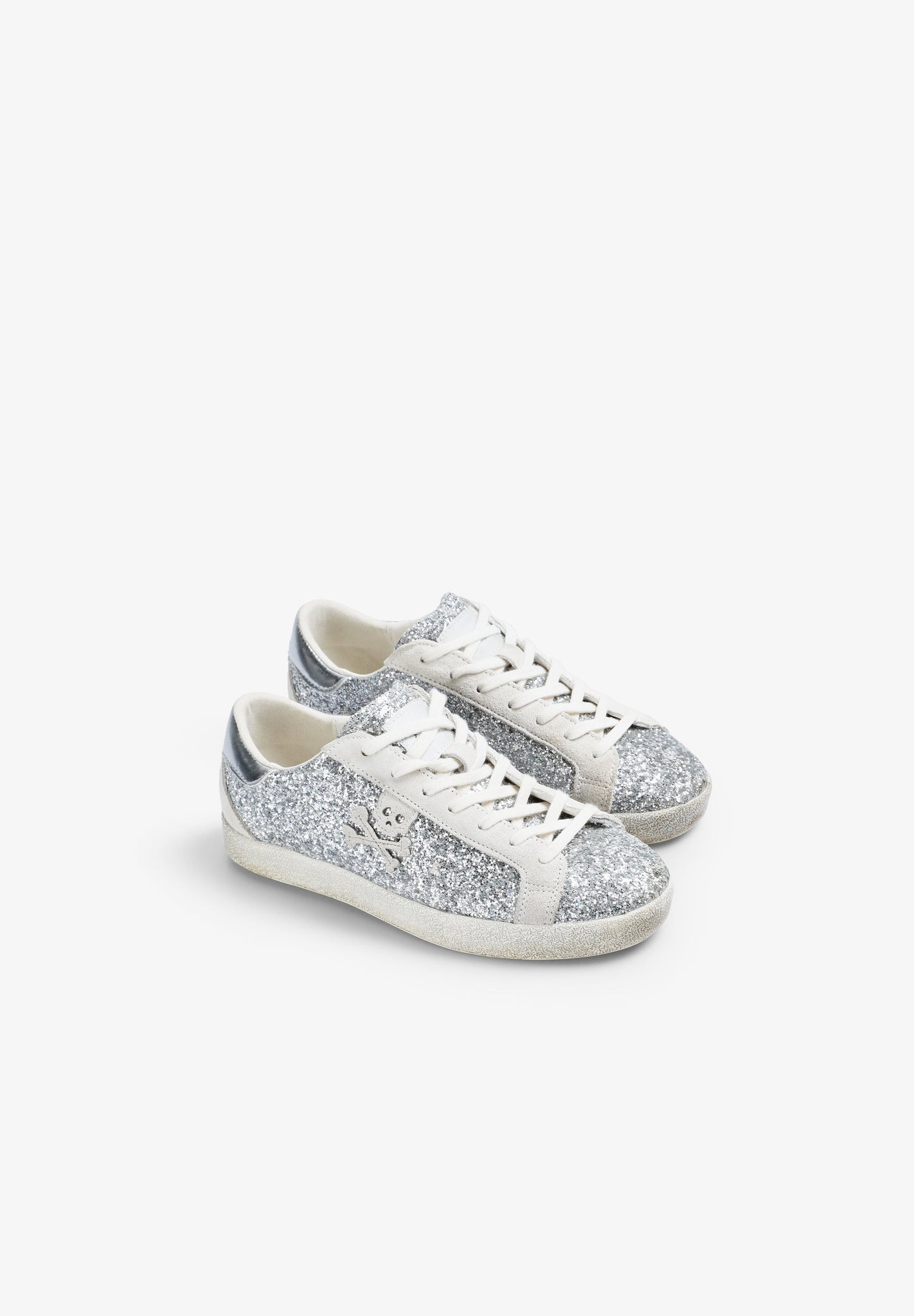 SKULL LOW TOP SNEAKERS