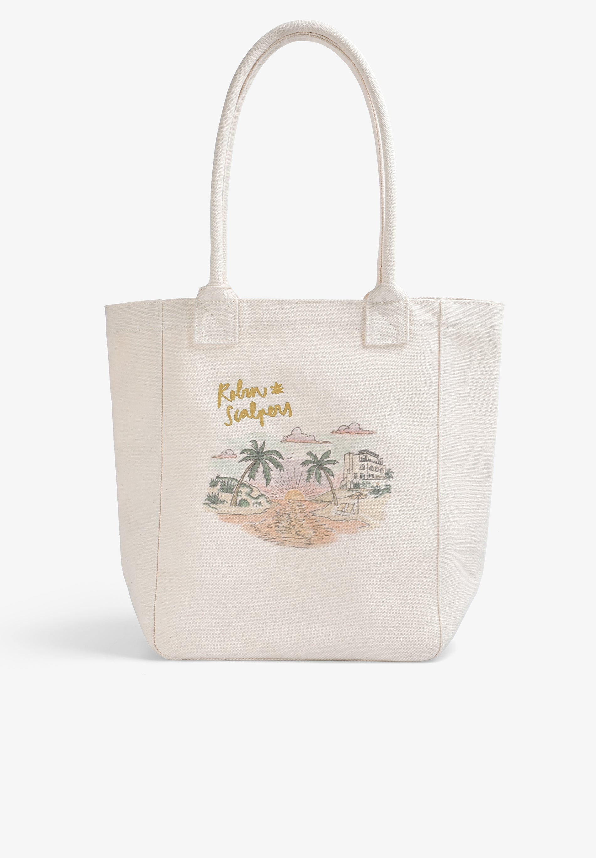PRINTED TOTE BAG | ROBIN X SCALPERS
