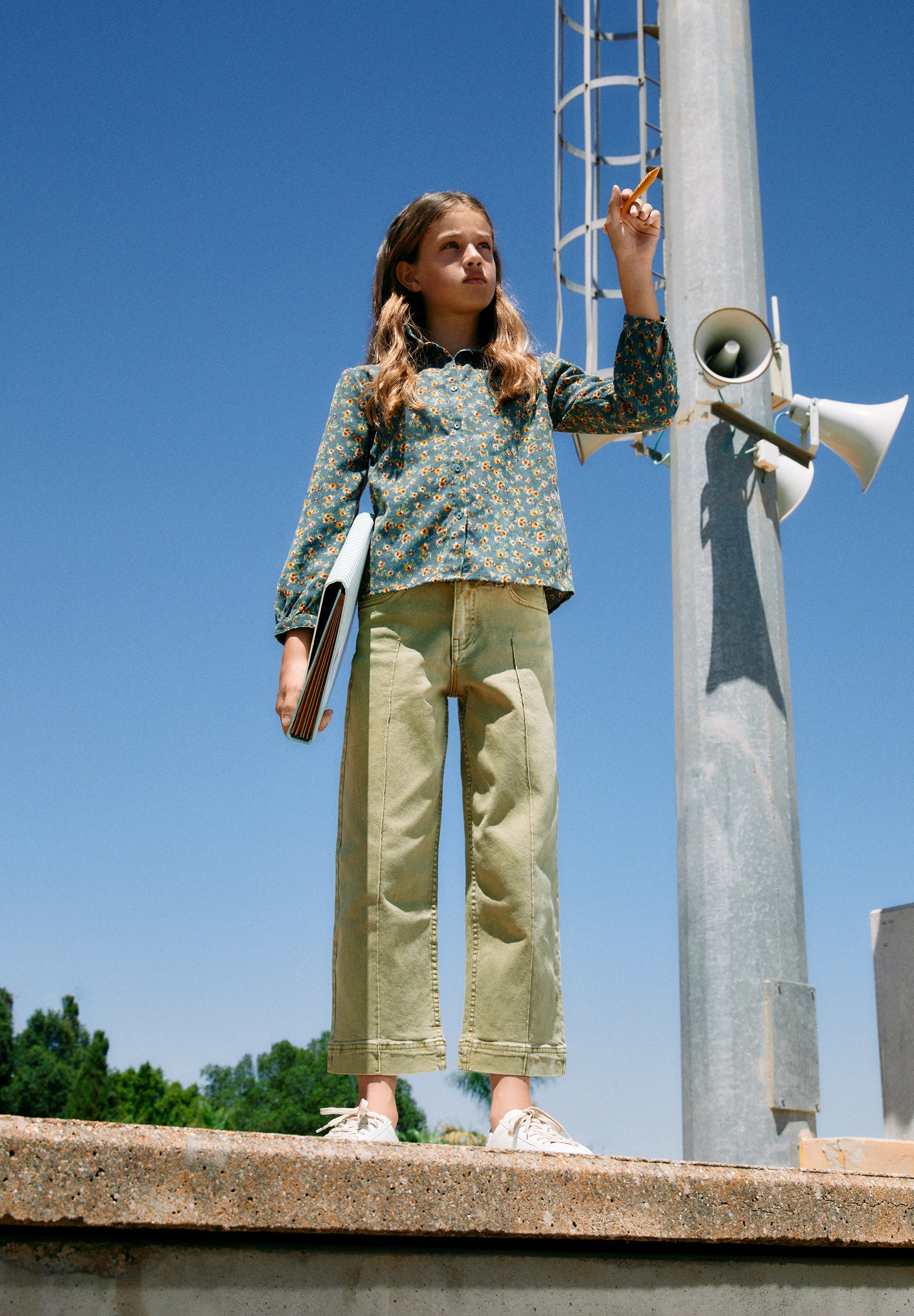 CULOTTES WITH SEAMS