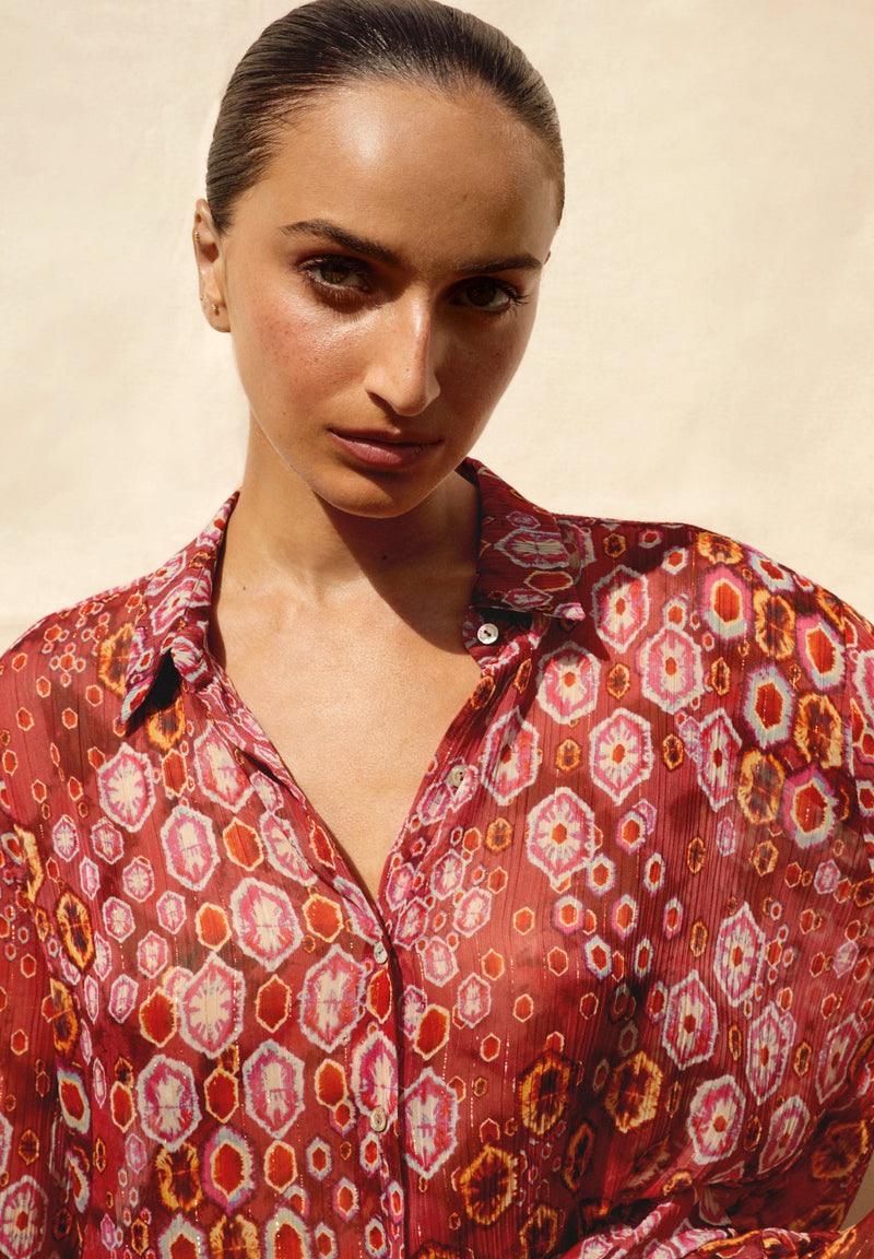 FLOWING ETHNIC SHIRT