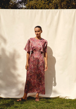 DRESS WITH BACK SLIT
