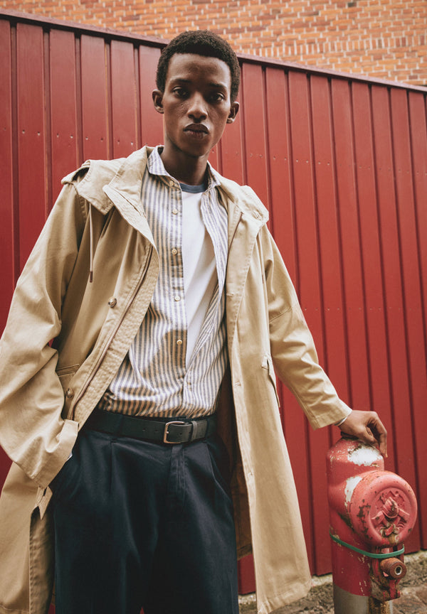 STRIPED RUSTIC SHIRT