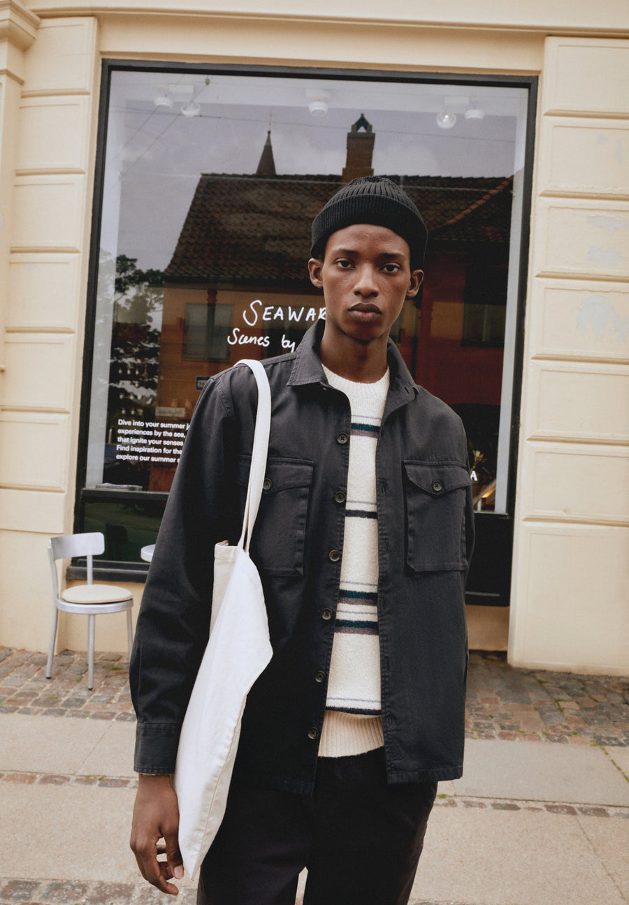 RELAXED DRAWSTRING TROUSERS