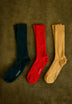 RIBBED CASHMERE PREMIUM SOCKS