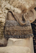 BAG WITH BEADED FRINGE