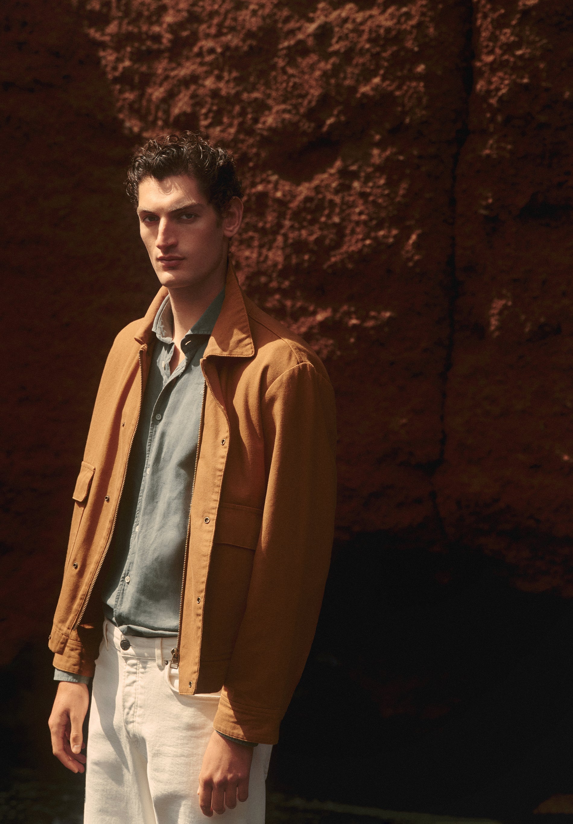 LINEN SKULL SHIRT