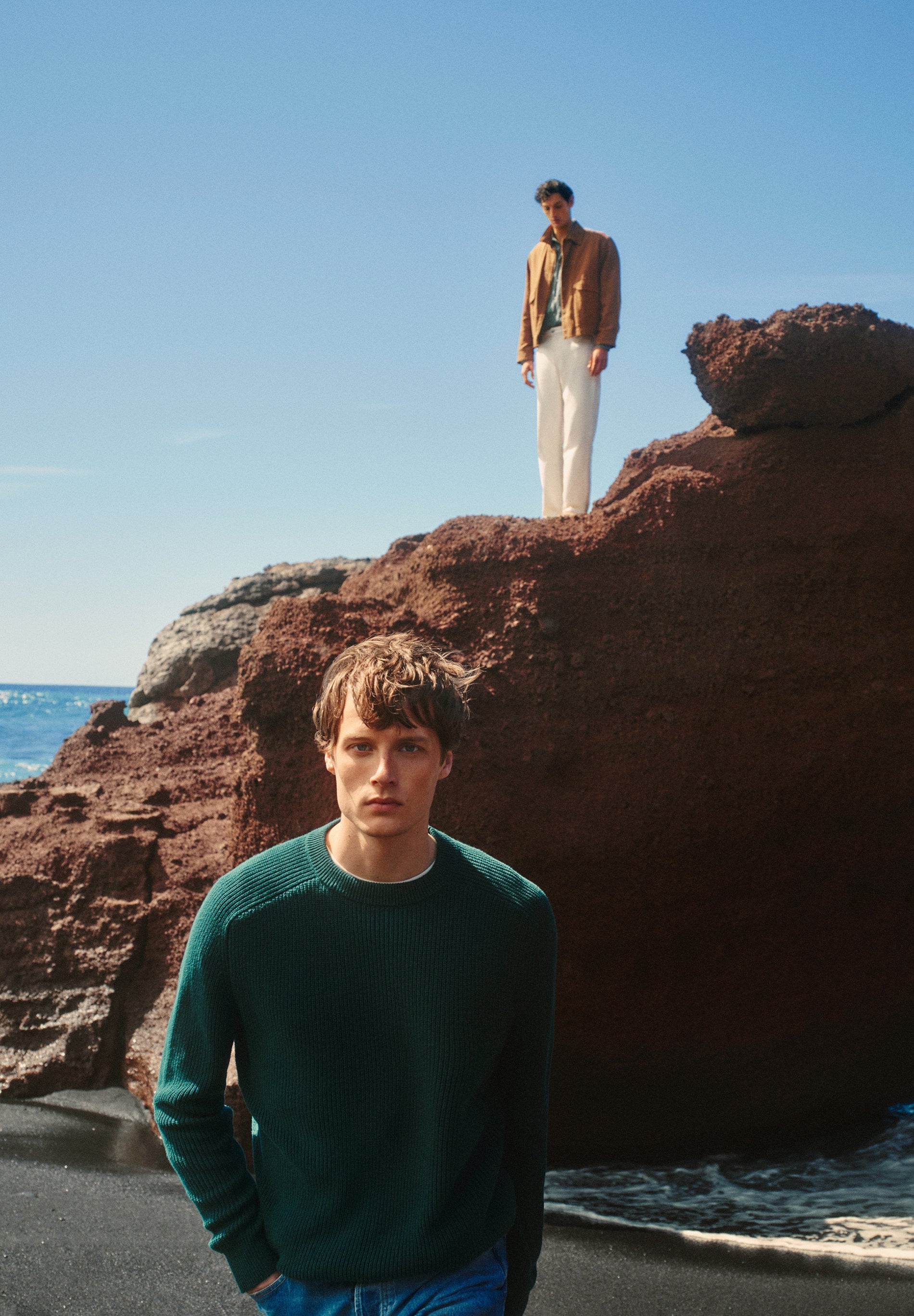 PURL KNIT SWEATER