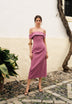 SCSTRAPLESSLINEN  DRESS