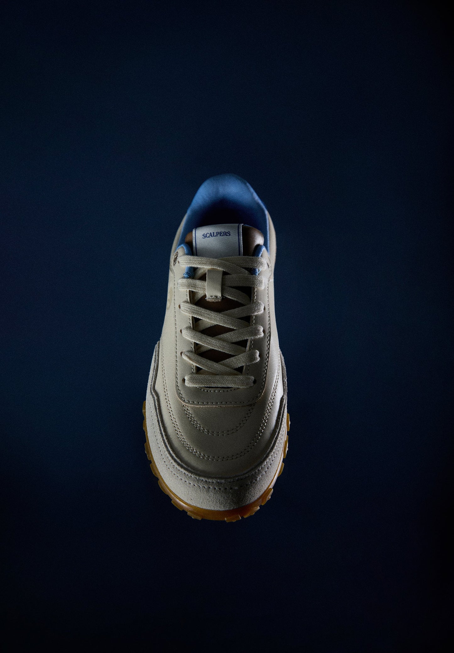 100% LEATHER SNEAKERS