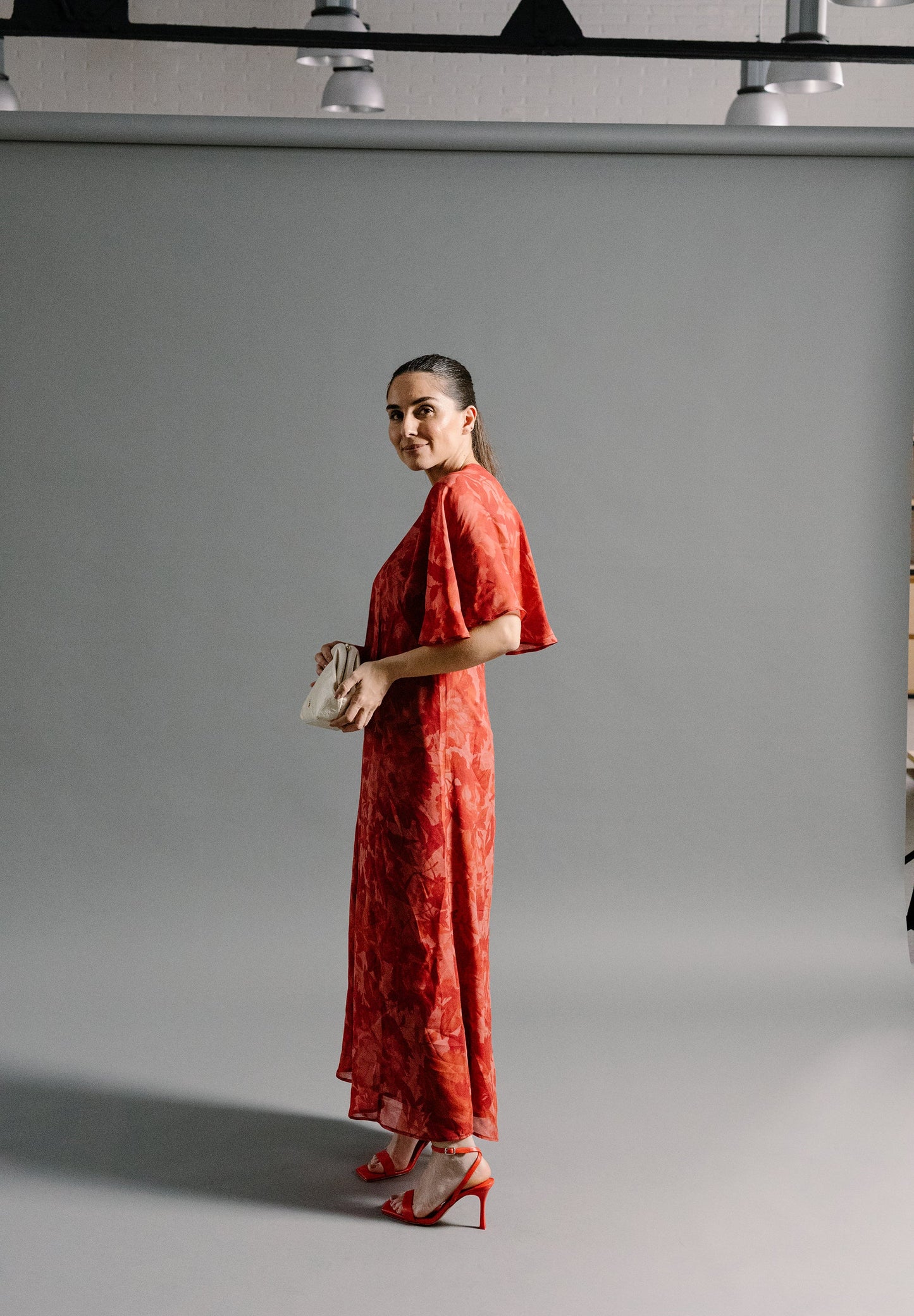 FLOWER PRINT DRESS
