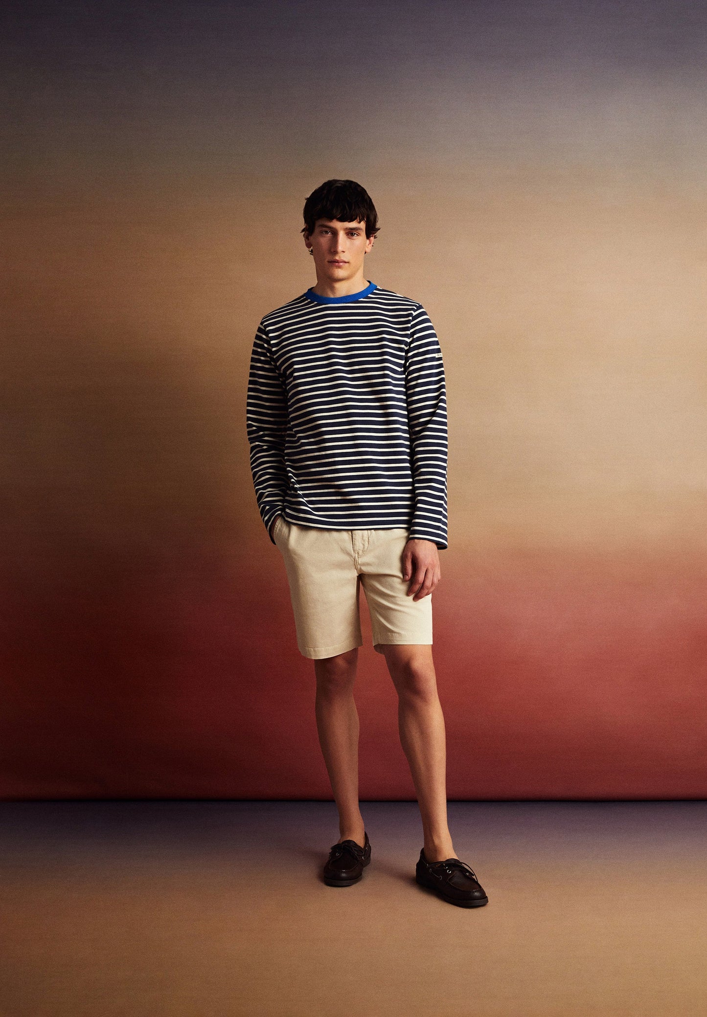 COTTON BERMUDA SHORTS