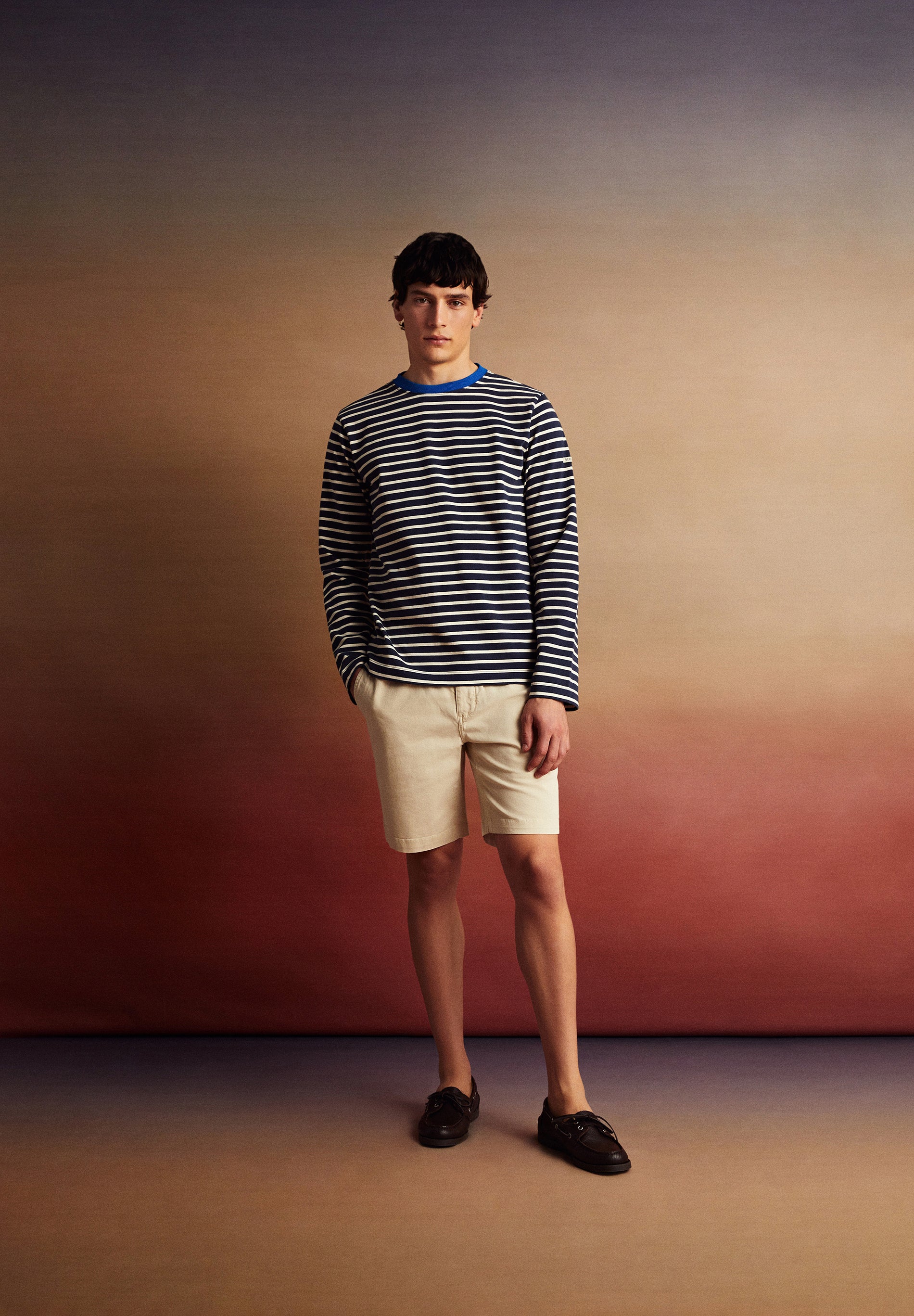 COTTON BERMUDA SHORTS
