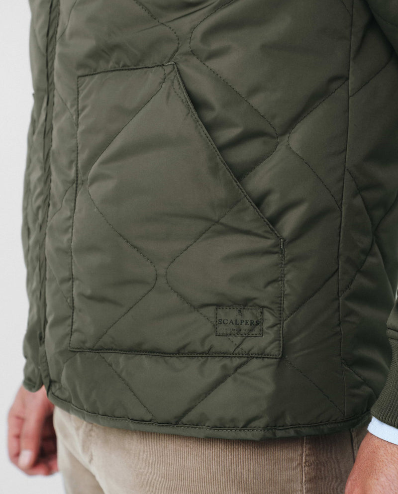 Copy of ELASTIC QUILTED JACKET
