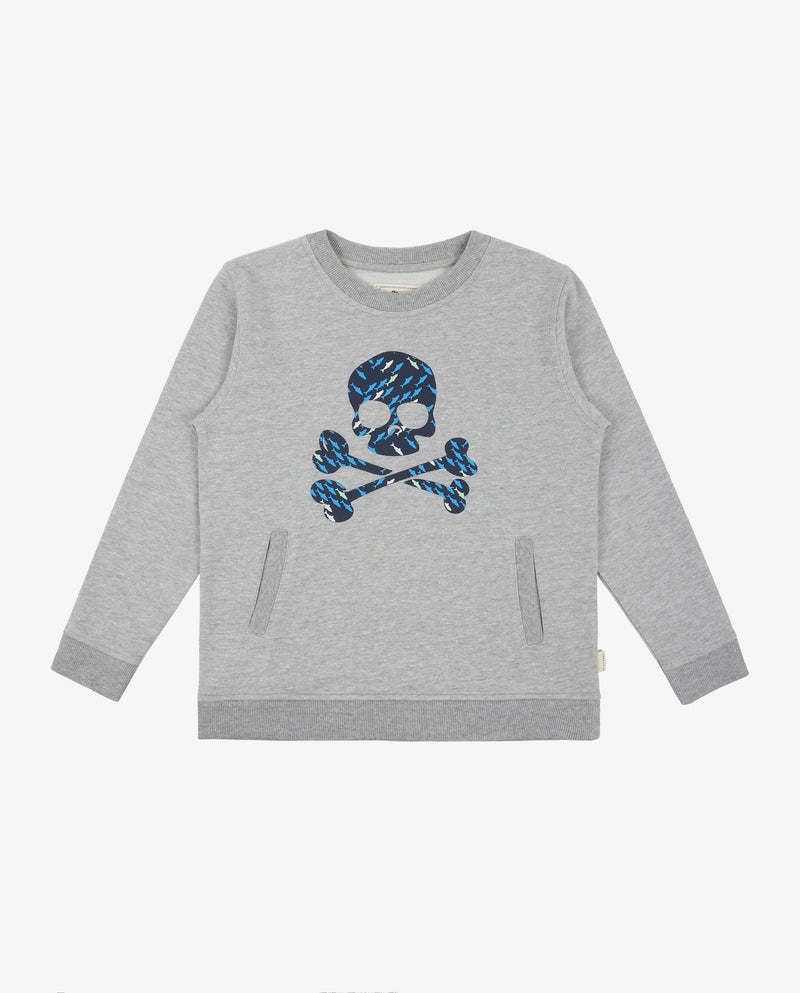 SKULL AND SHARK SWEATSHIRT
