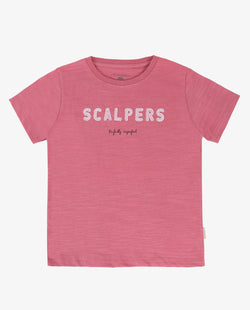 T-SHIRT WITH SCALPERS LOGO