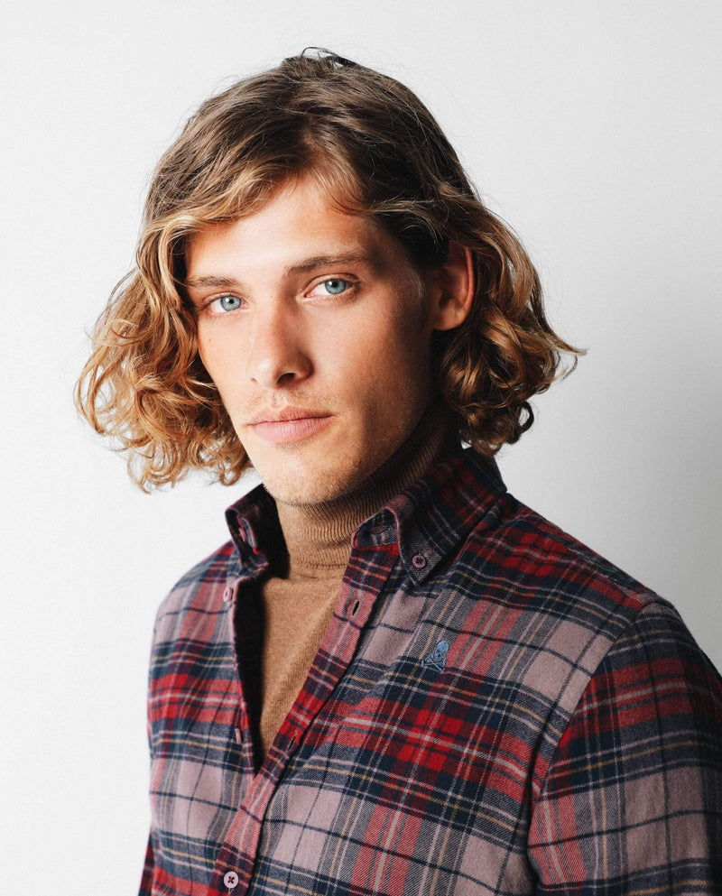 TARTAN DYE BD SHIRT